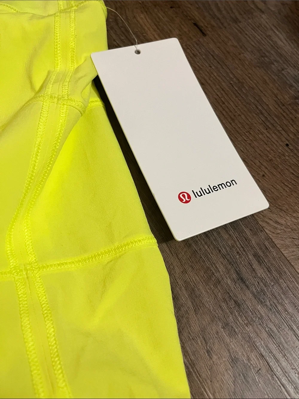 lululemon athletica Neon Yellow Athletic Skort
